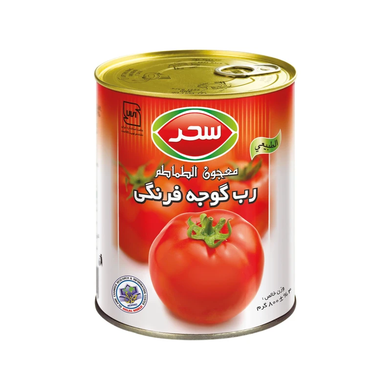 665b64d75ea48a1895b549ec4d576e7b74e16495_1621059610 رب گوجه فرنگی سحر - 800 گرم - تصویر 1