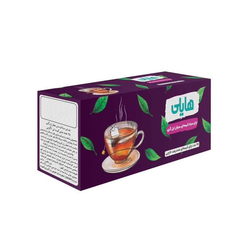 665b64d75ea48a1895b549ec4d576e7b74e16495_1621059610 چای سیاه کیسه ای ارل گری هایلی - 2 گرم بسته 25 عددی - تصویر 1